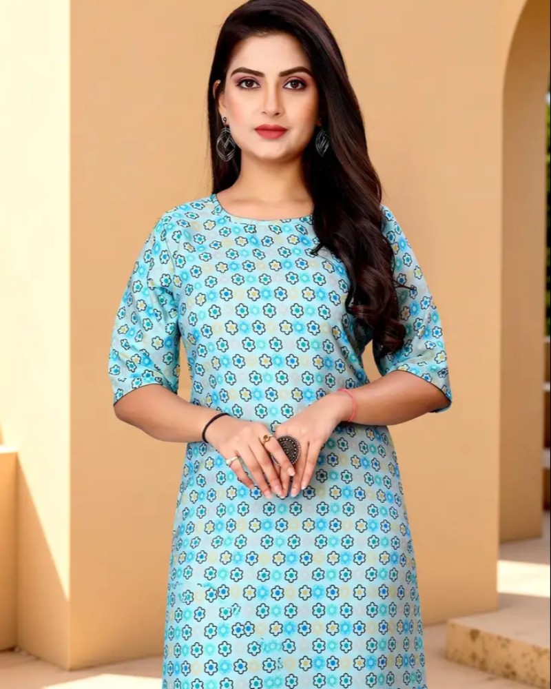 Cotton Blend Kurthi